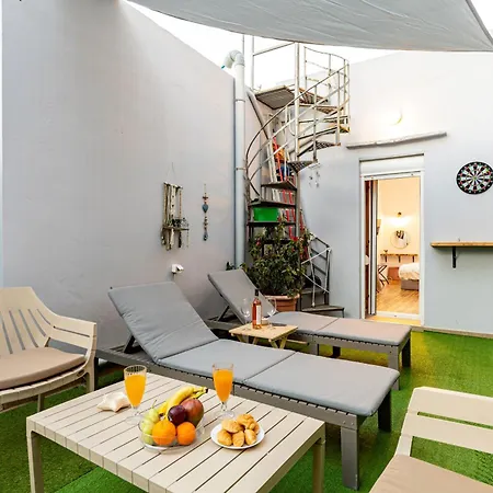 Sea & - Luxury Seaside Maisonette With Private Rooftop Cinema - 50m From & 300 M From Old Town * Chania (Crete)
